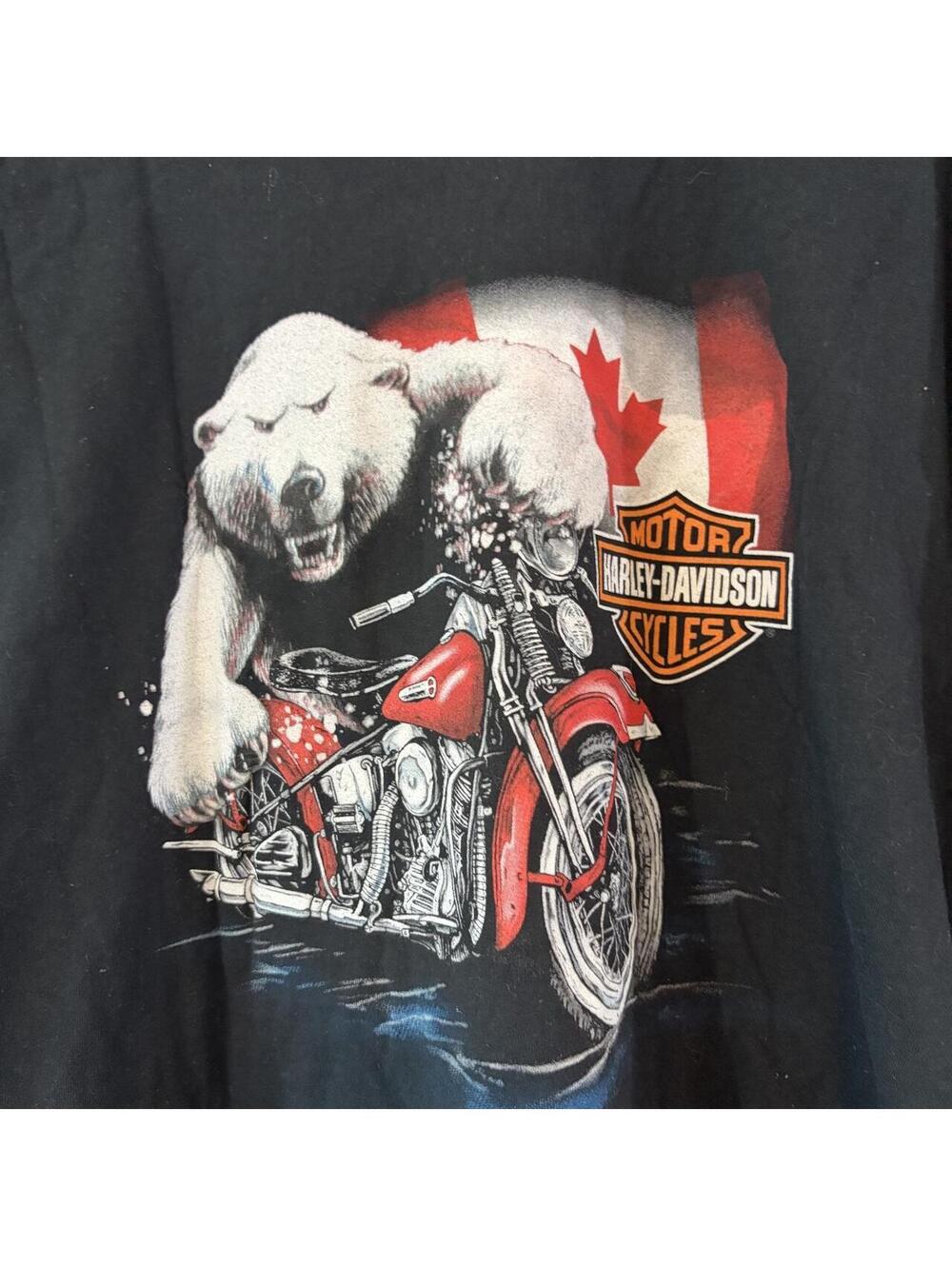 Harley Davidson Men's Black T shirt 2XL